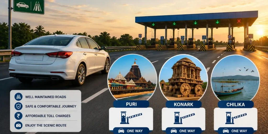 Bhubaneswar to Puri, Konark & Chilika