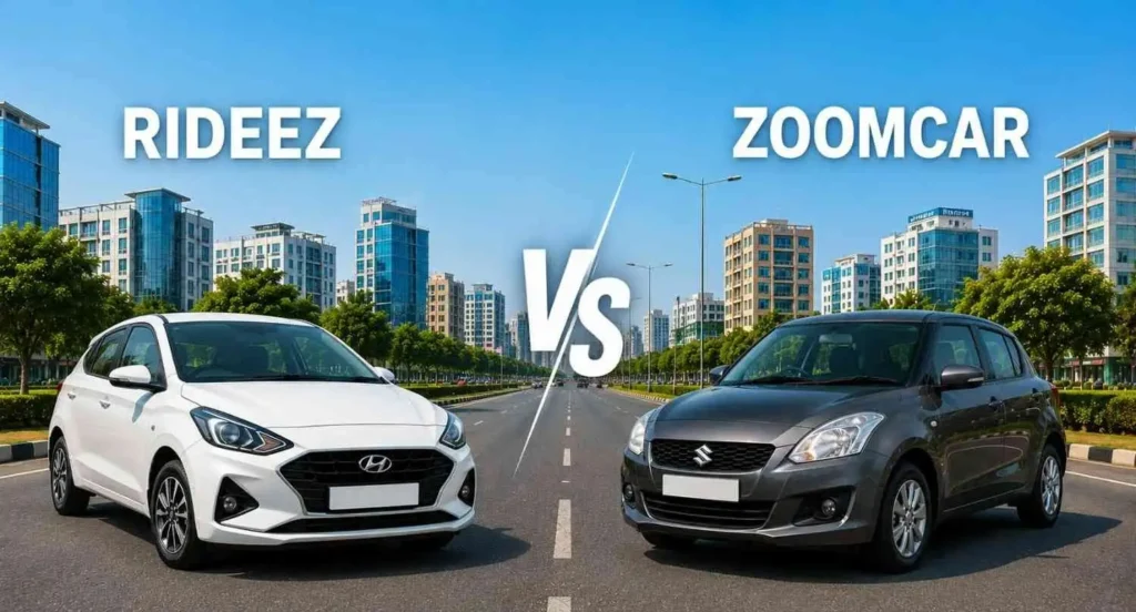 Rideez vs Zoomcar
