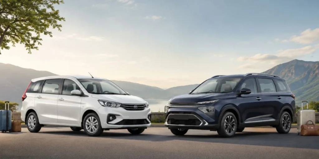 Ertiga vs Kia Carens