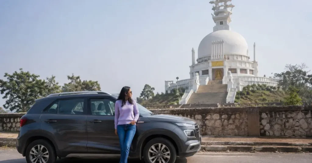 Dhauli Shanti Stupa Self Drive Guide